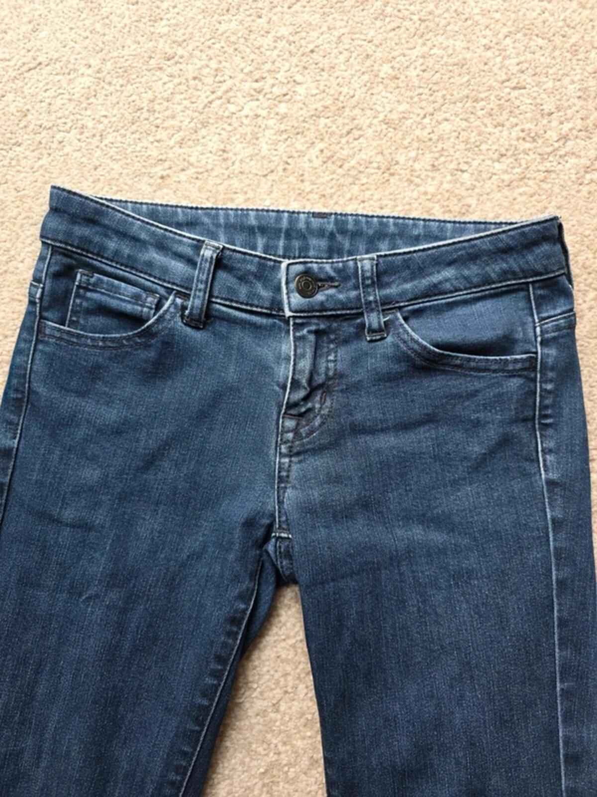 Uniqlo Ultra Low Rise Capri Jeans UK Size 4/6