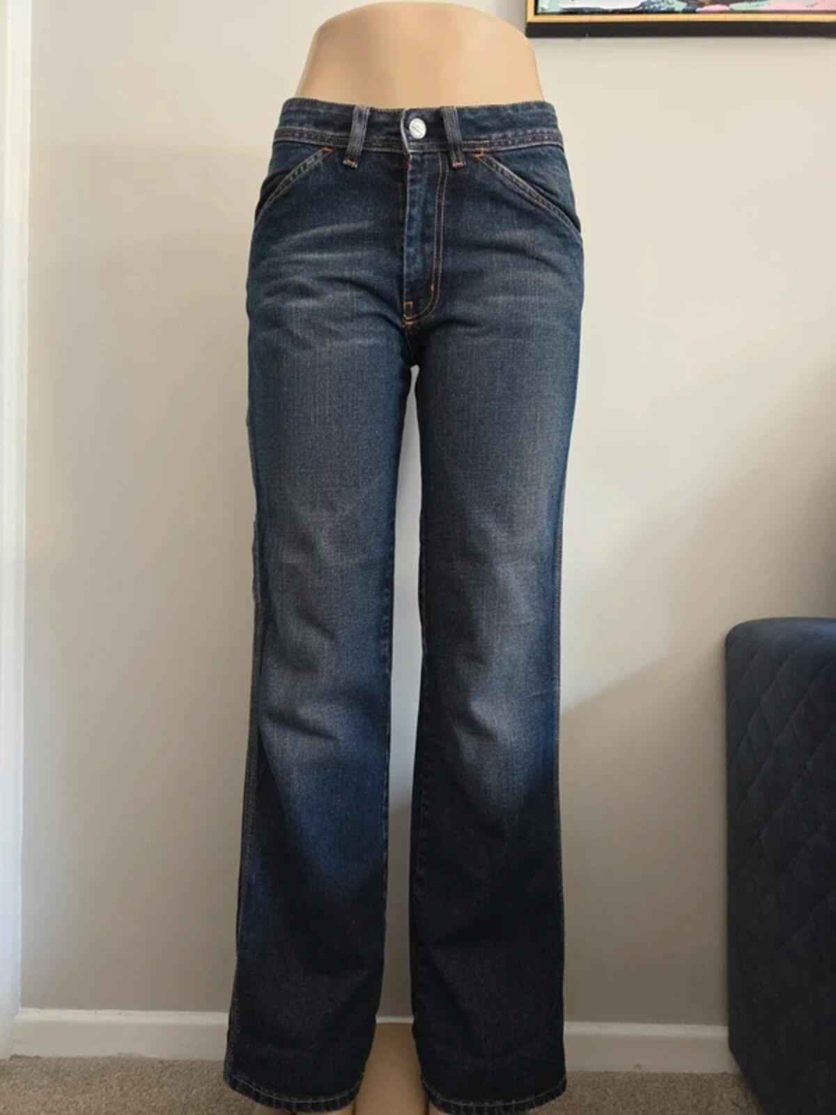 Diesel Mid Rise Baggy Vintage Y2K Jeans UK Size 8