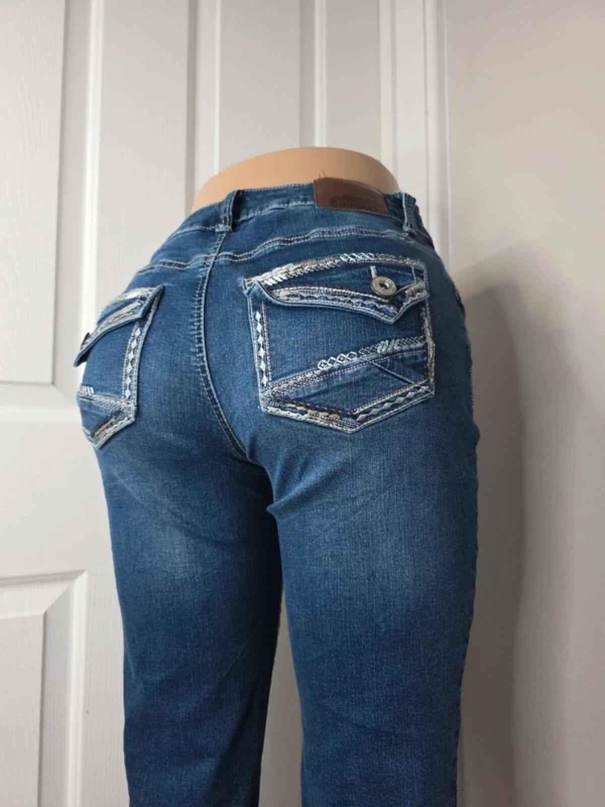 Maurices Mid Rise Bootcut Jeans UK Size 6/8 Vintage Y2K