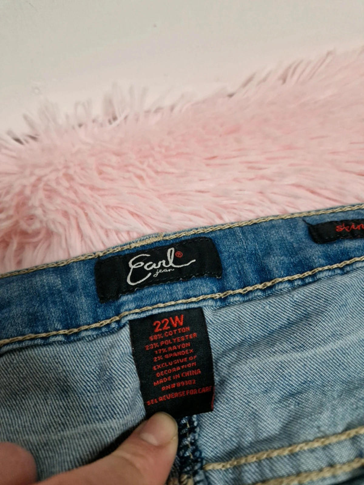 Vintage Y2K Earl Jeans Skinny Petite Jeans UK size 20