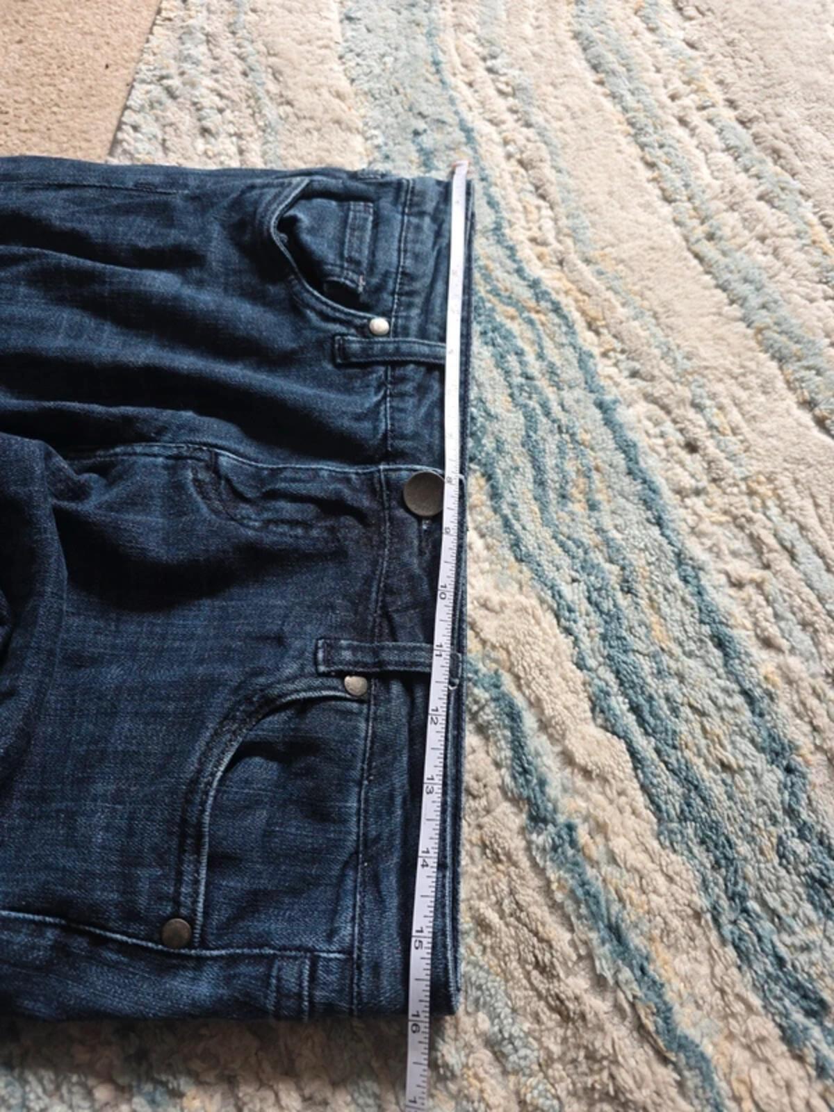 See Thru Soul Low Rise Flared Vintage Y2K Jeans UK Size 8