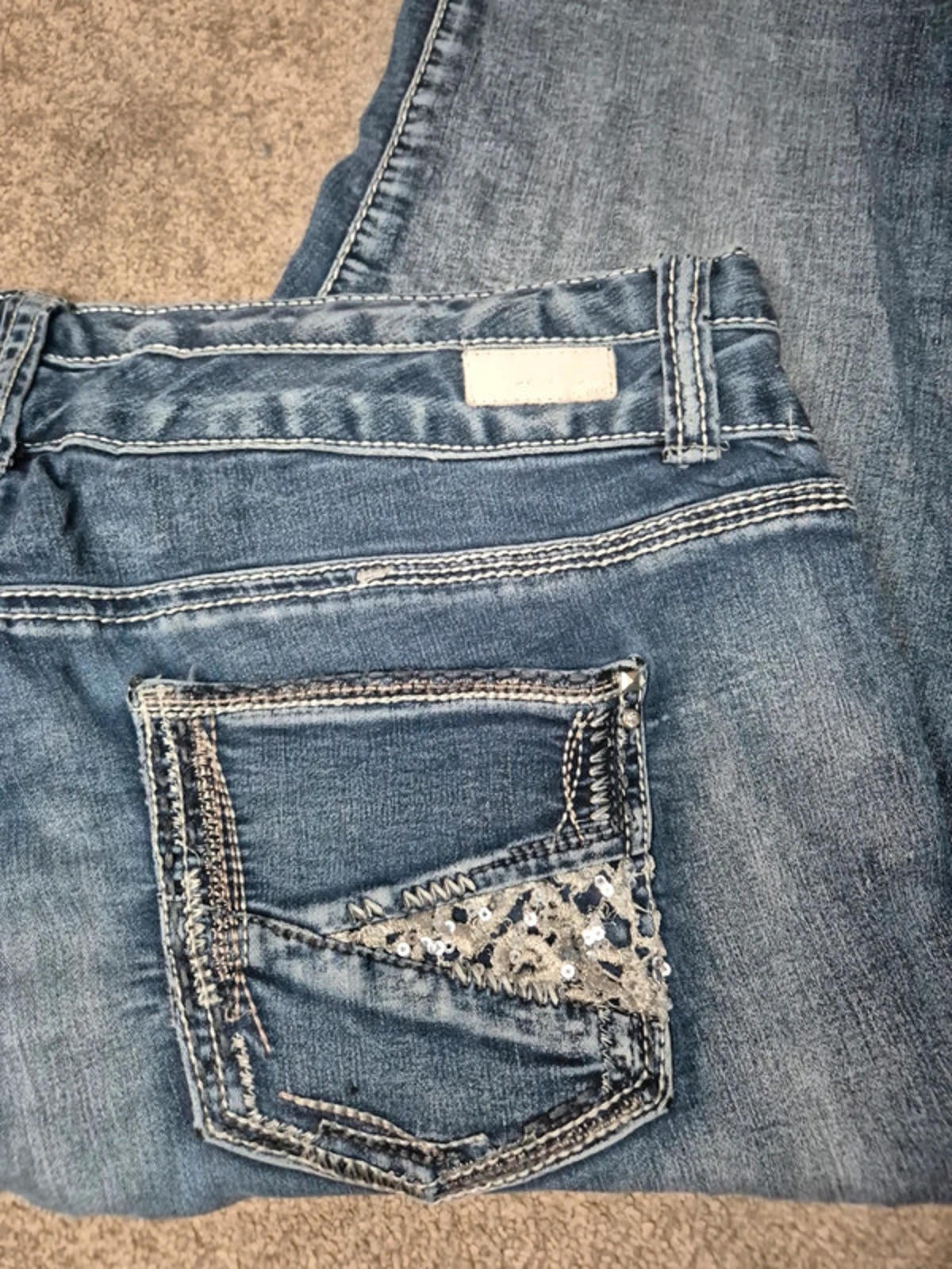 Vintage Y2K Arya Jeans Mid Rise Skinny Denim – UK 16 '