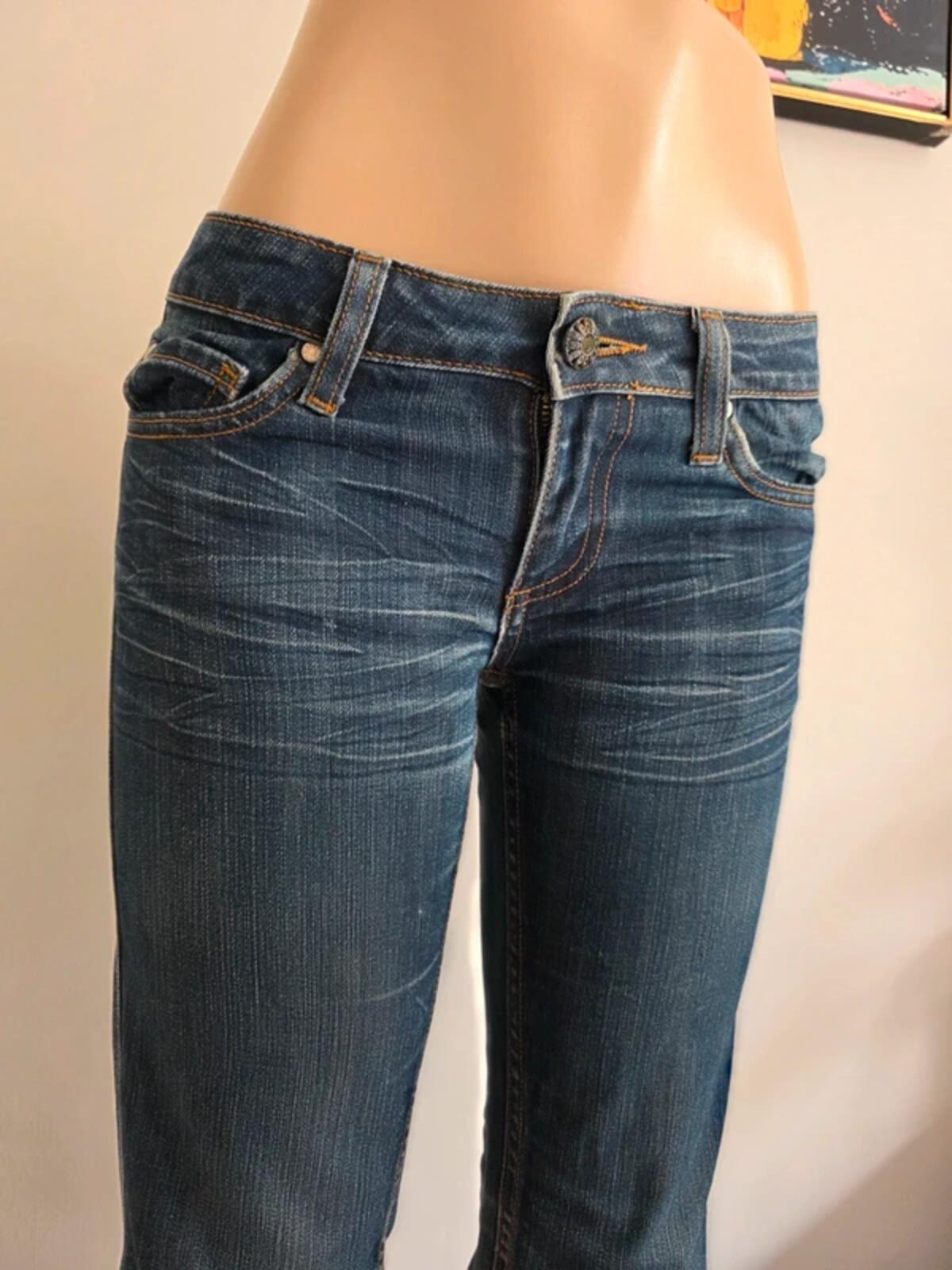 Fracomina Low Rise Straight Jeans UK Size 8