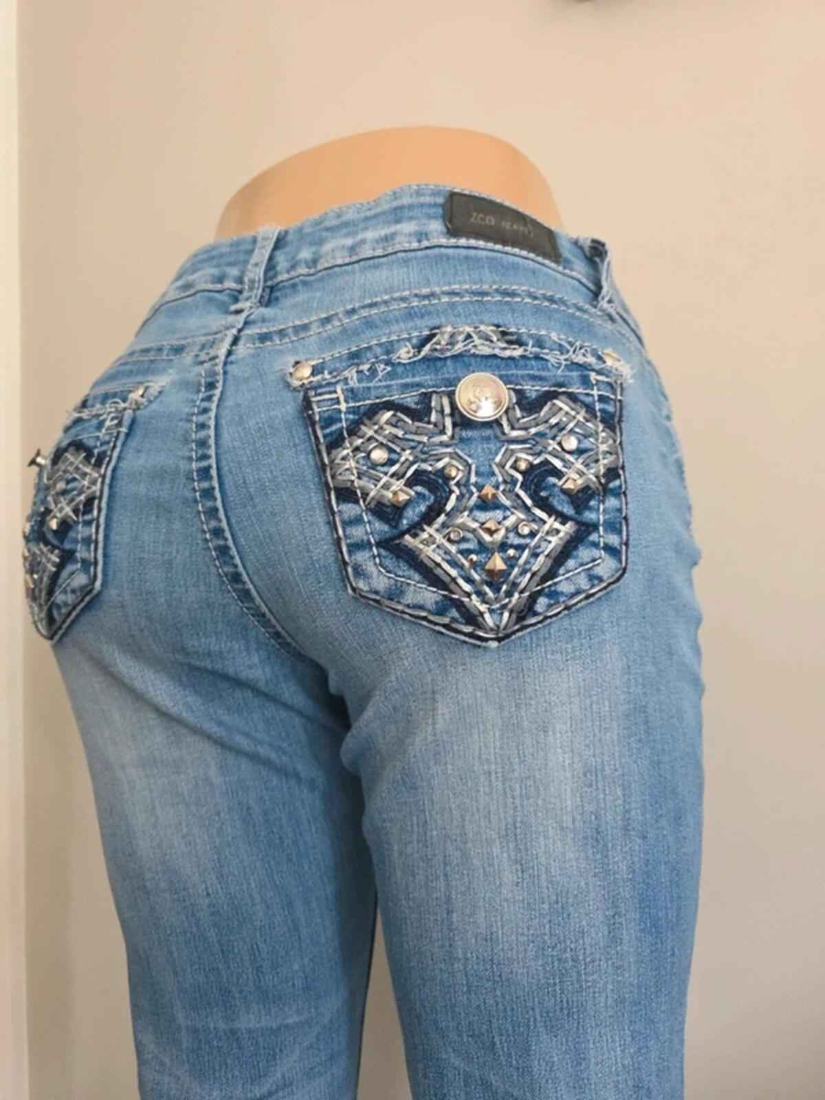 ZCO Jeans Low Rise Bootcut Vintage Y2K Jeans UK Size 10