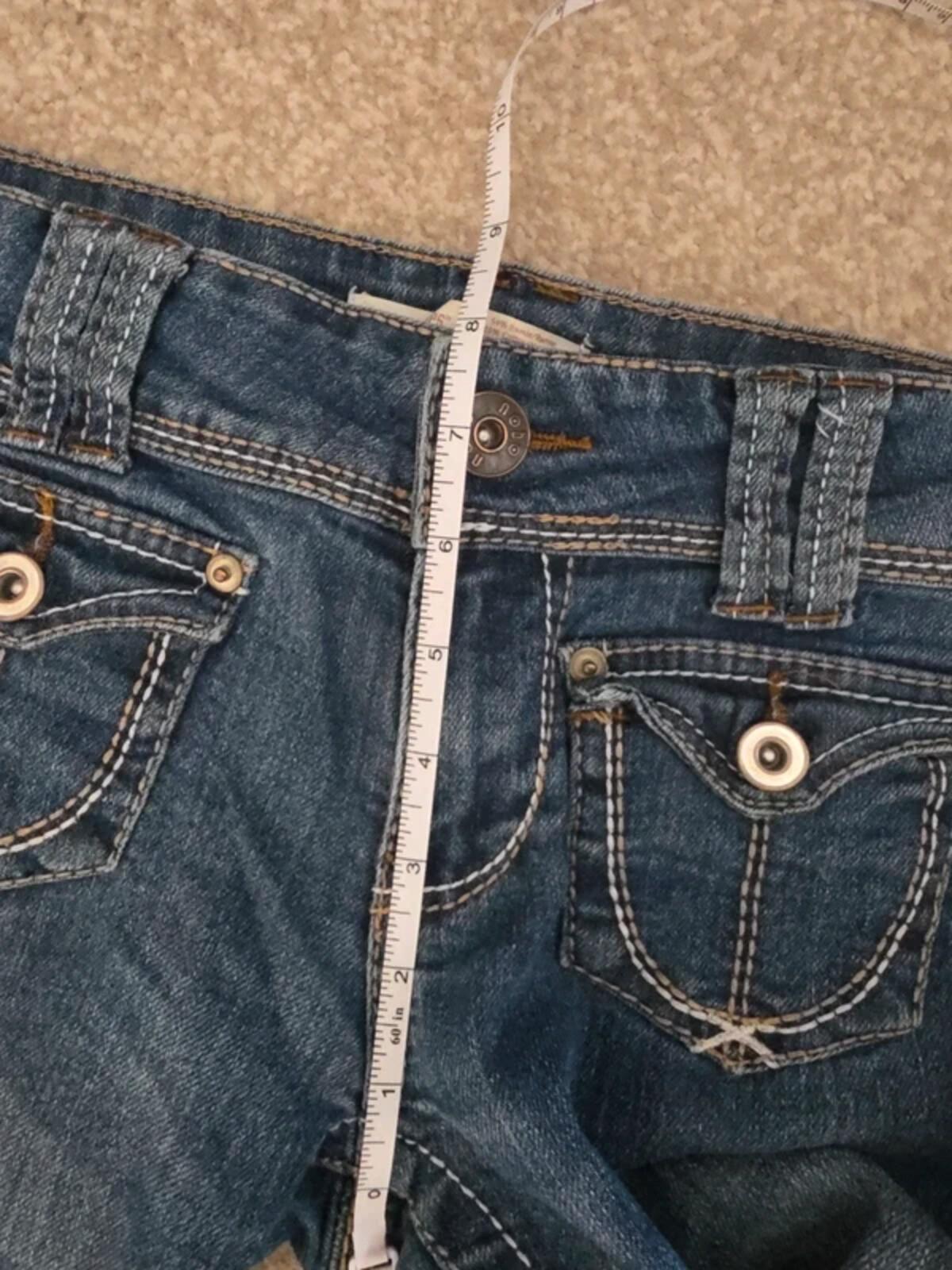 No Boundaries Low Rise Bootcut Vintage Y2K Jeans UK Size 8