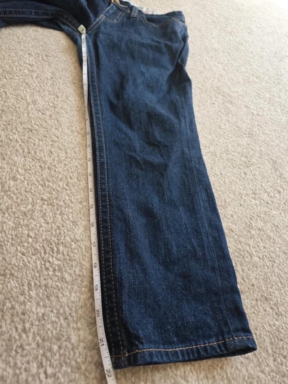 Vintage Y2K Uniqlo Low Rise Cropped Jeans UK Size 6