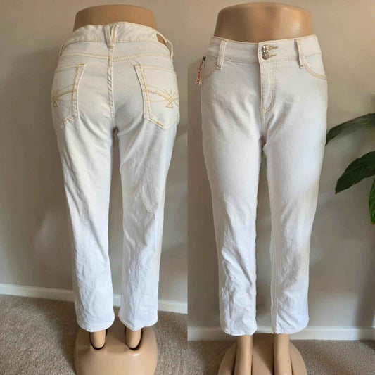 Vintage Y2K Supplies Mid Rise Straight Leg Jeans UK Size 14 Petite