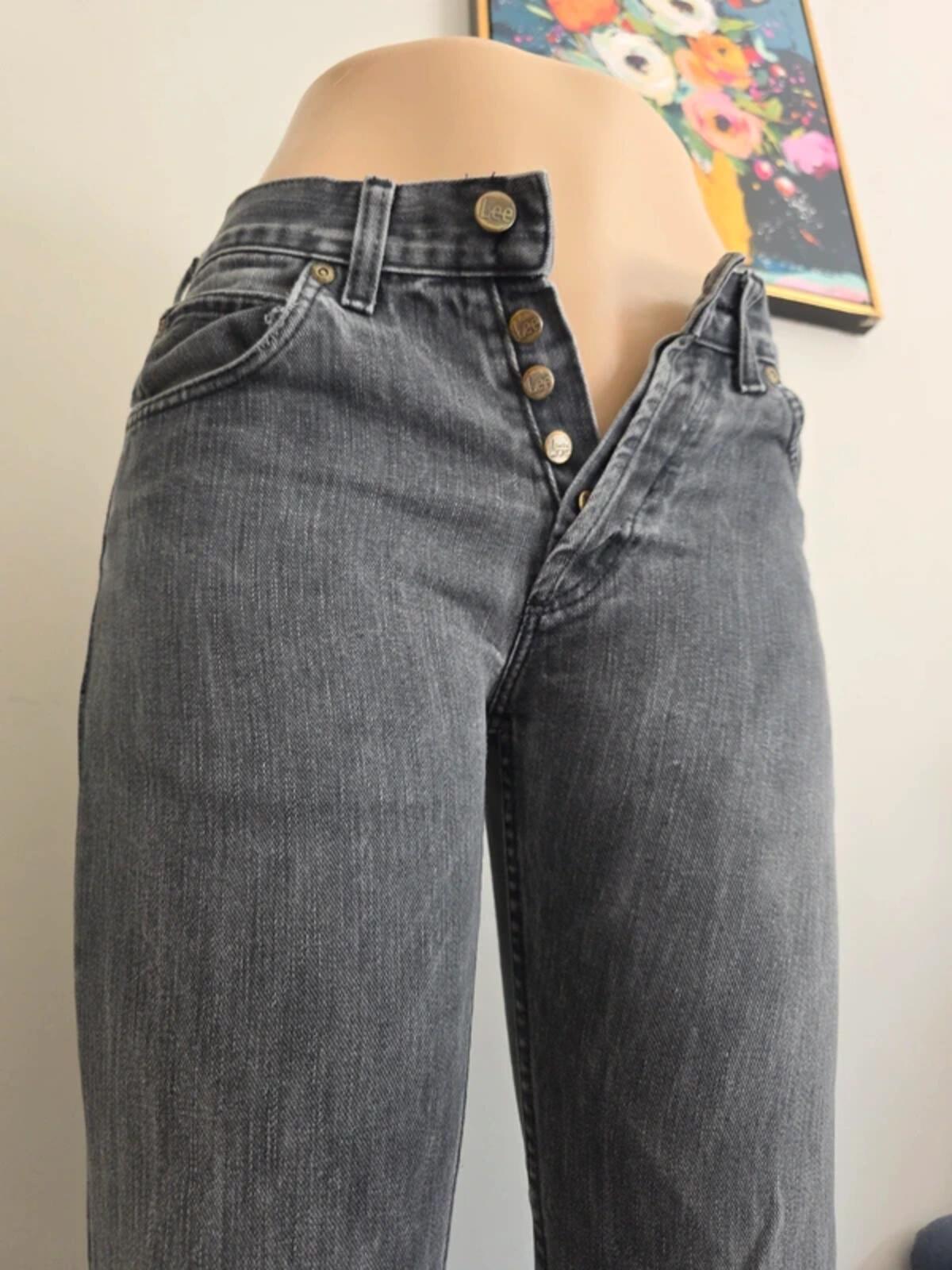 Lee Mid Rise Bootcut Vintage Y2K Jeans UK Size 6/8