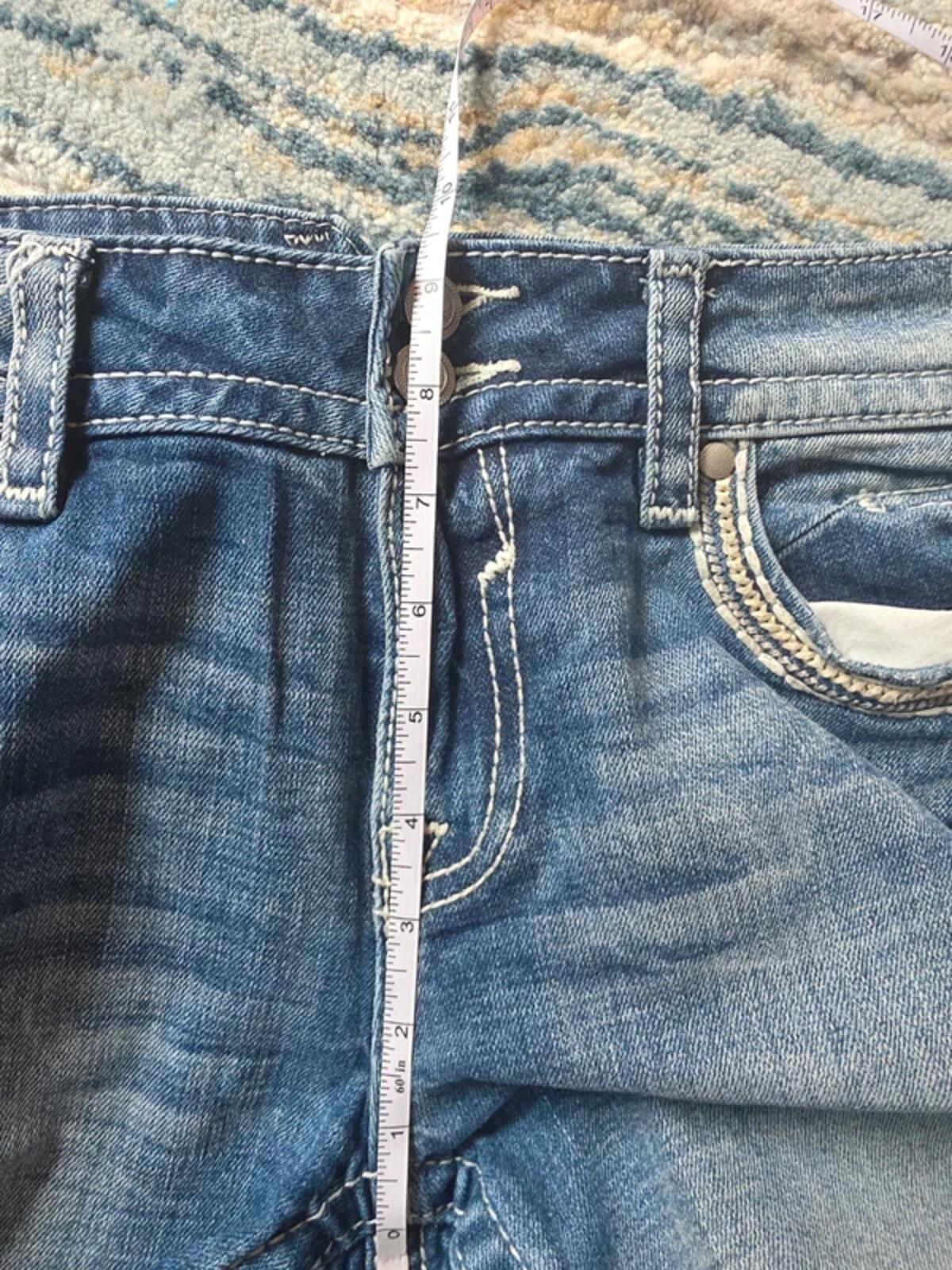 Vigoss Mid Rise Capri Vintage Y2K Jeans UK Size 14/16