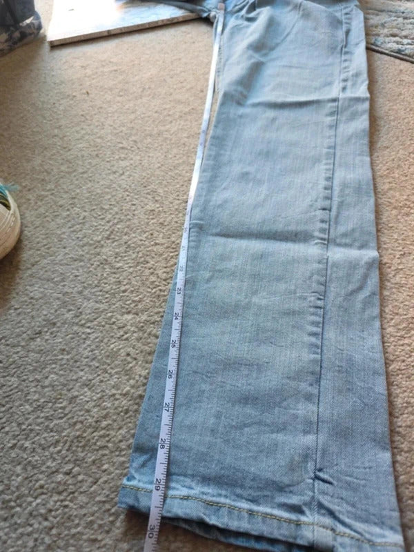 Levi's 502 Mid Rise Slim Vintage Y2K Jeans UK Size 10 Petite