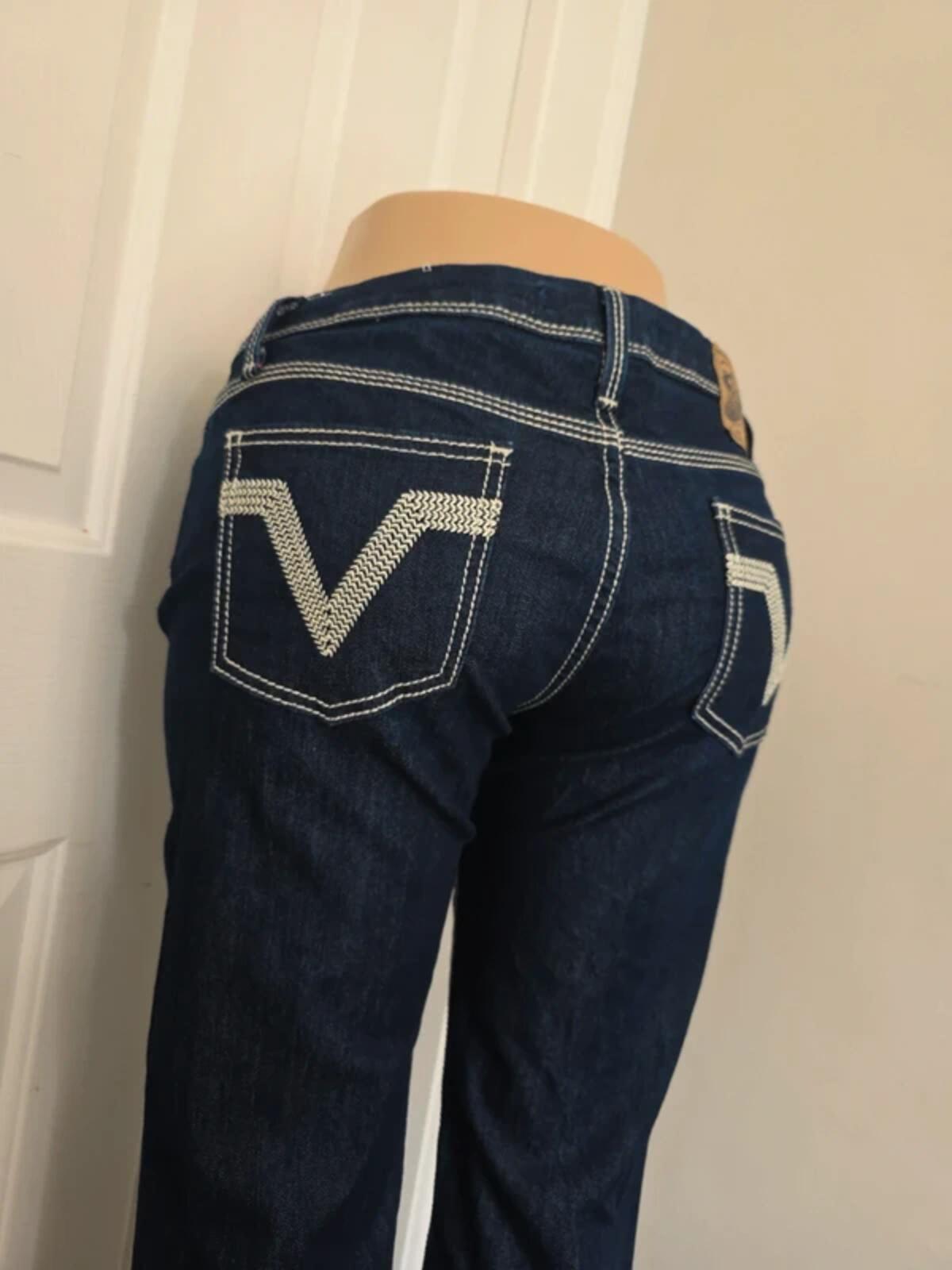 Vigoss Studio Low Rise Bootcut Vintage Y2K Jeans UK Size 12/14