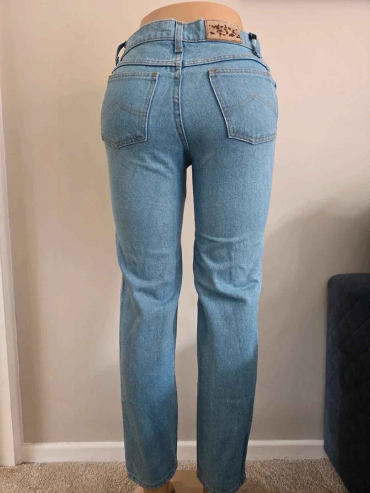 Bugle Boy High Rise Mum Vintage Y2K Jeans UK Size 6