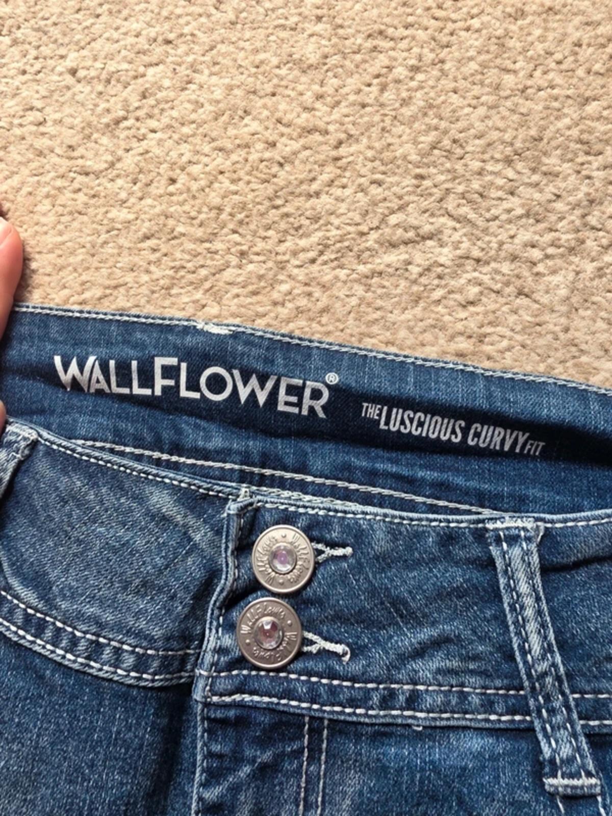 Vintage Y2K Wallflower Mid Rise Bootcut Jeans UK Size 12 Petite