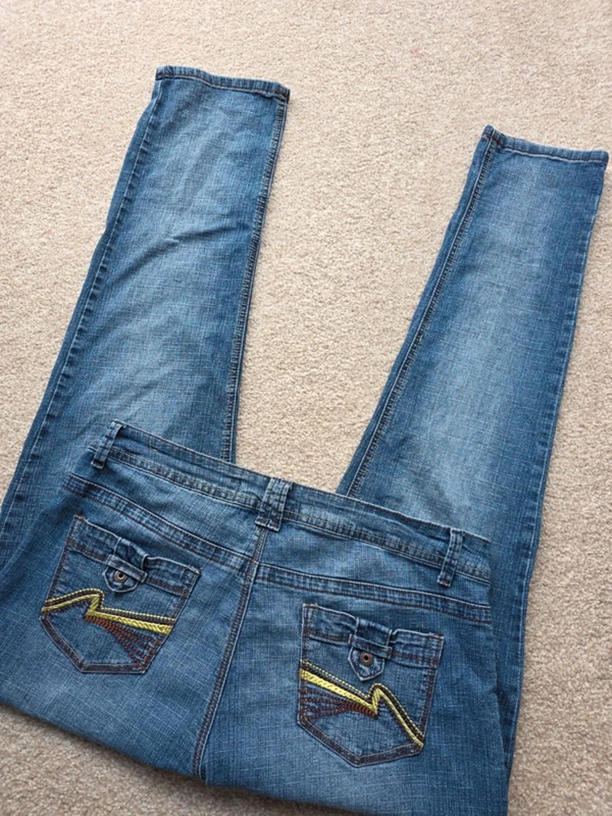 Vintage Y2K Apollo Jeans Mid Rise Slim Jeans UK Size 16