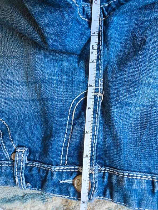 Maurices Low Rise Baby Bootcut Vintage Y2K Jeans UK Size 8