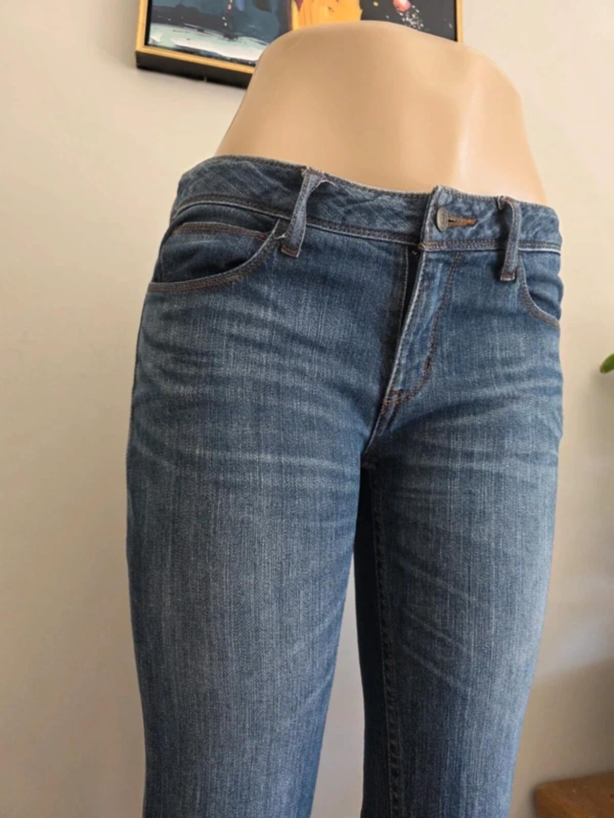 Vintage Y2K HushHush Low to Mid Rise Cropped Jeans UK Size 8/10