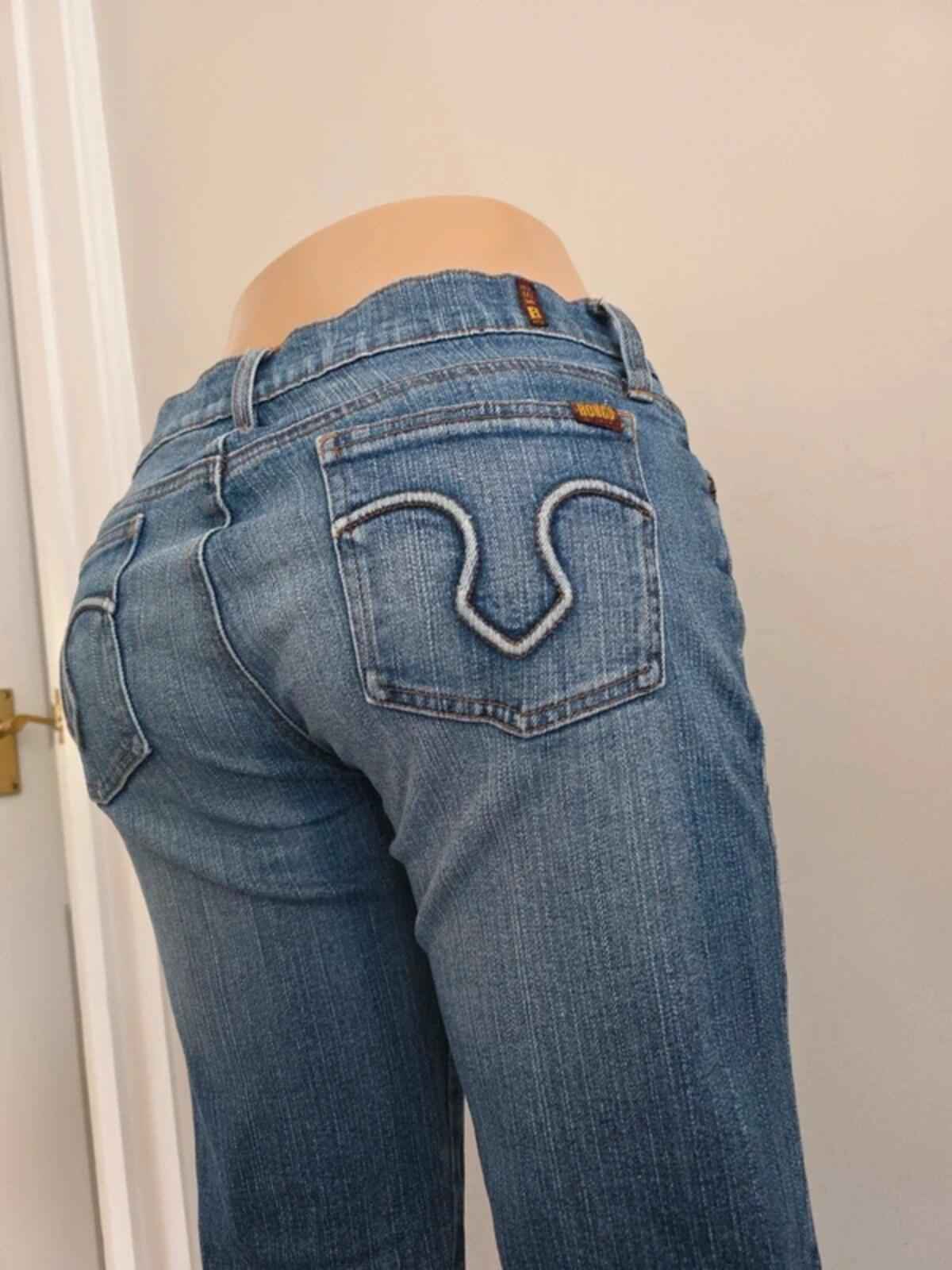 Bongo Low Rise Bootcut Vintage Y2K Jeans UK Size 10