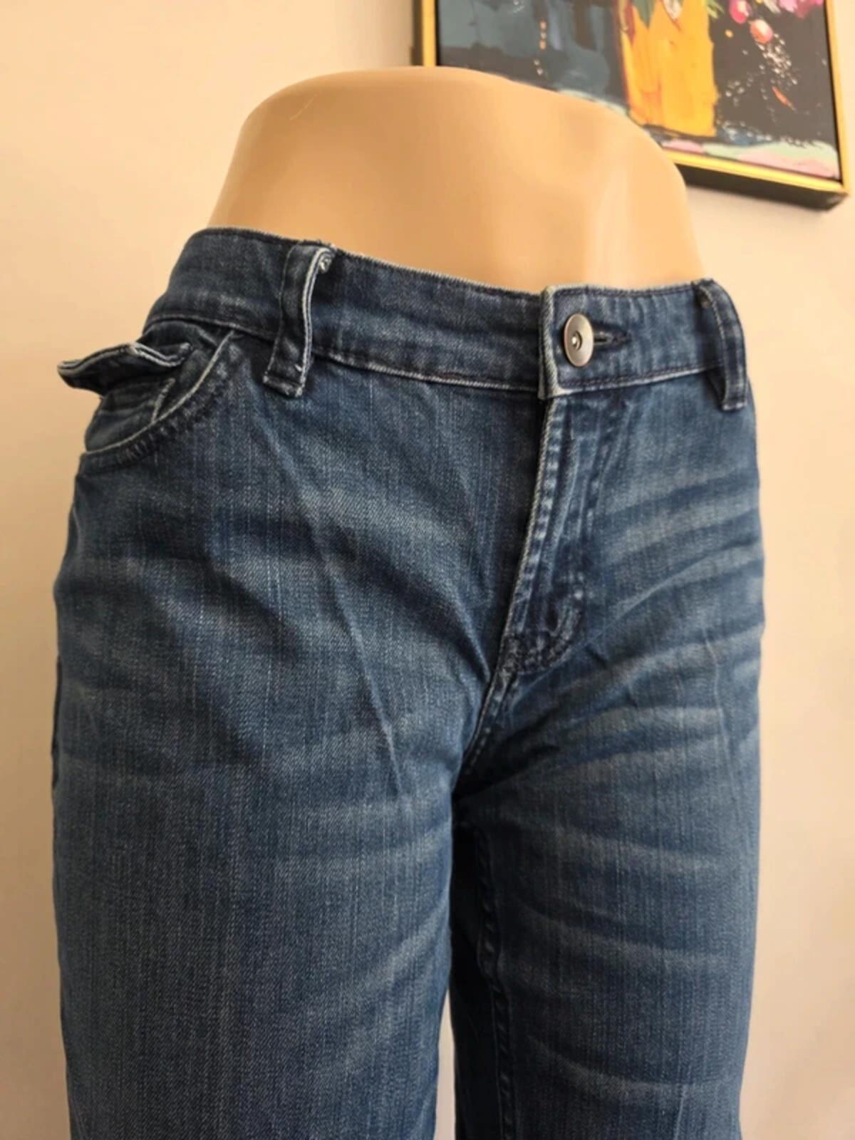 ANA A New Approach Mid Rise Bootcut Jeans UK Size 14