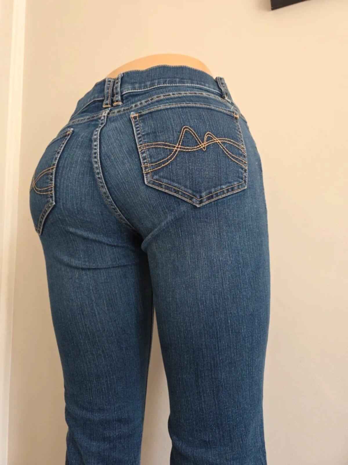 NY&C Vintage Y2K Mid Rise Bootcut Jeans UK Size 10 Petite