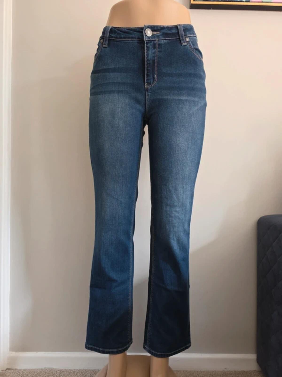 Buffalo David Bitton Vintage Y2K Mid Rise Straight Jeans UK Size 10