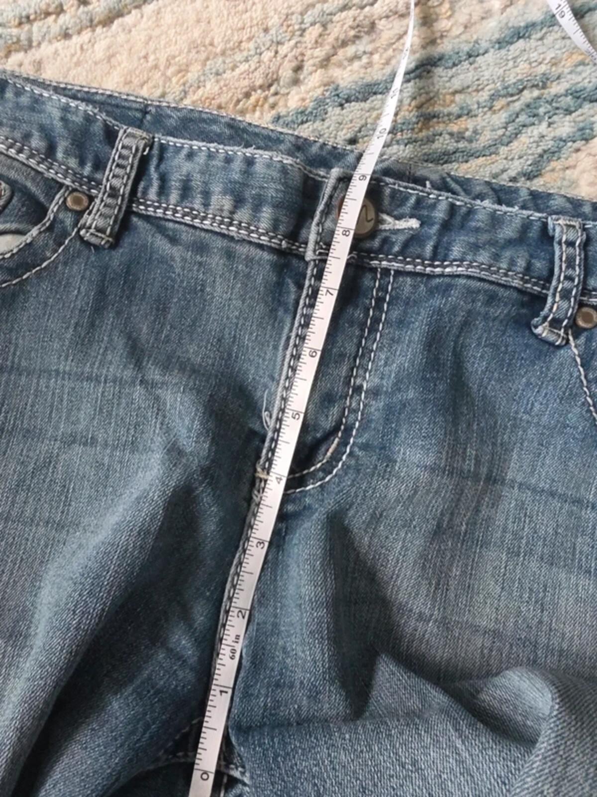 Maurices Tall Mid Rise Bootcut Jeans UK Size 12 Vintage Y2K Tall