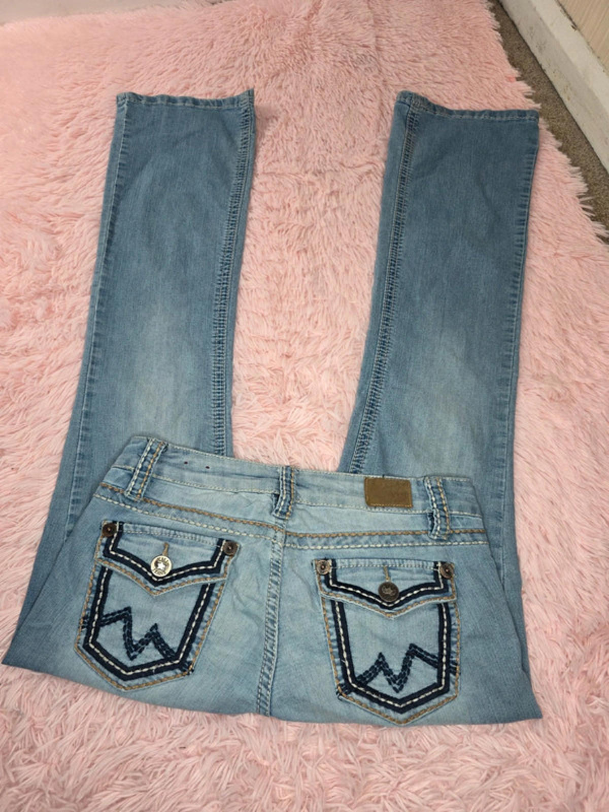 Y2K YMI Low Rise Bootcut Jeans UK Size 10