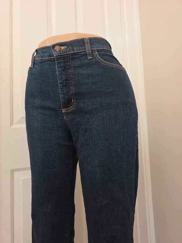 NYDJ Petite High Rise Bootcut Jeans UK Size 14