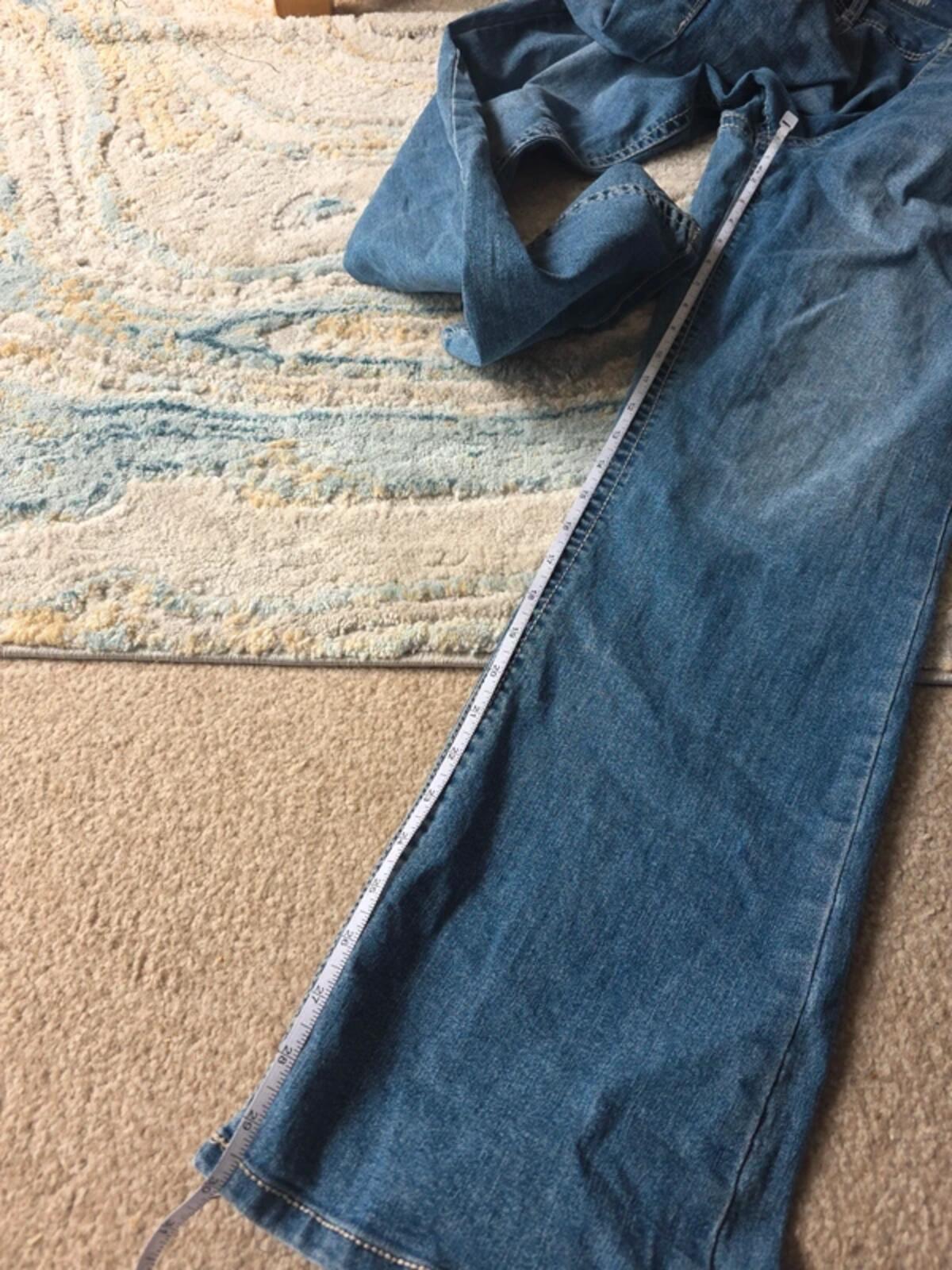 Wallflower Vintage Y2K High Rise Petite Bootcut Jeans UK Size 16 Petite