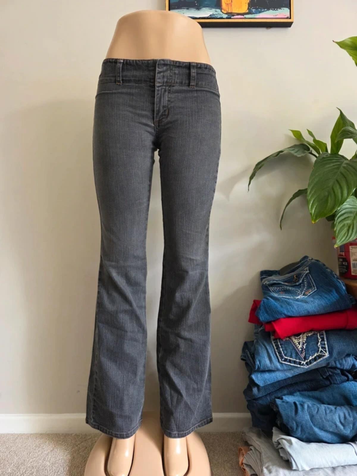 Vintage Y2K Jacob Connexion Low Rise Bootcut Jeans UK Size 6