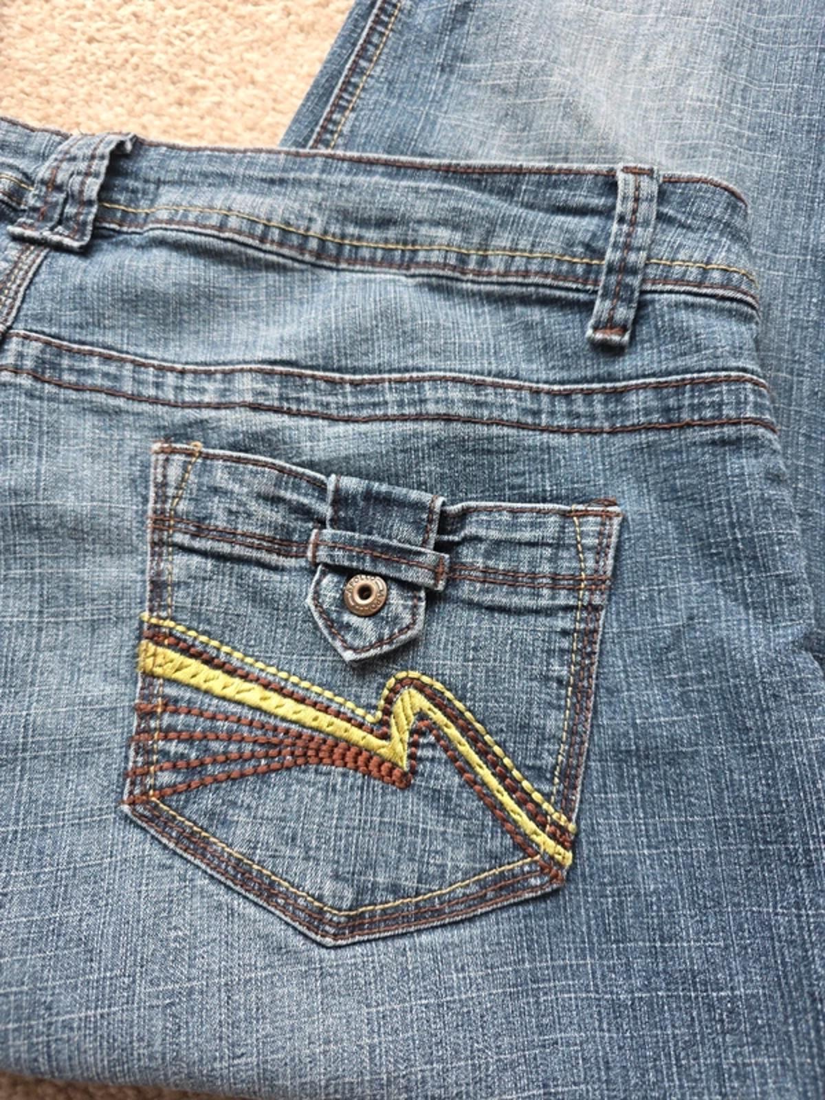 Vintage Y2K Apollo Jeans Mid Rise Slim Jeans UK Size 16