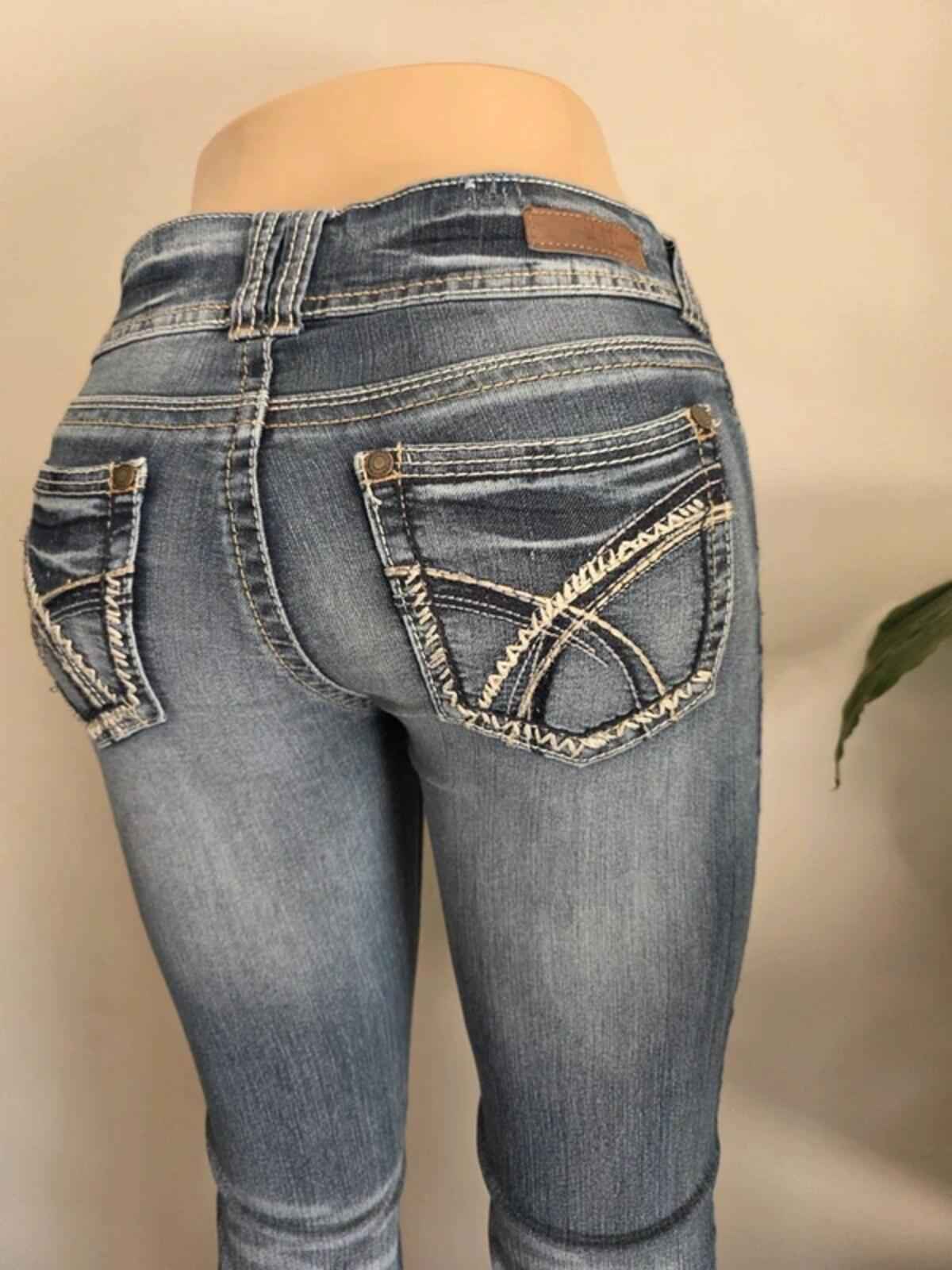 Vintage Y2K Wallflower low Rise Skinny Jeans UK Size 8/10