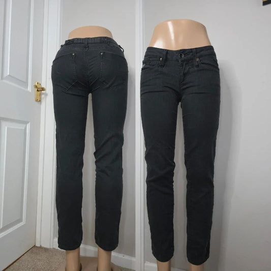 G-Star Low Rise Slim Vintage Y2K Jeans UK Size 6/8