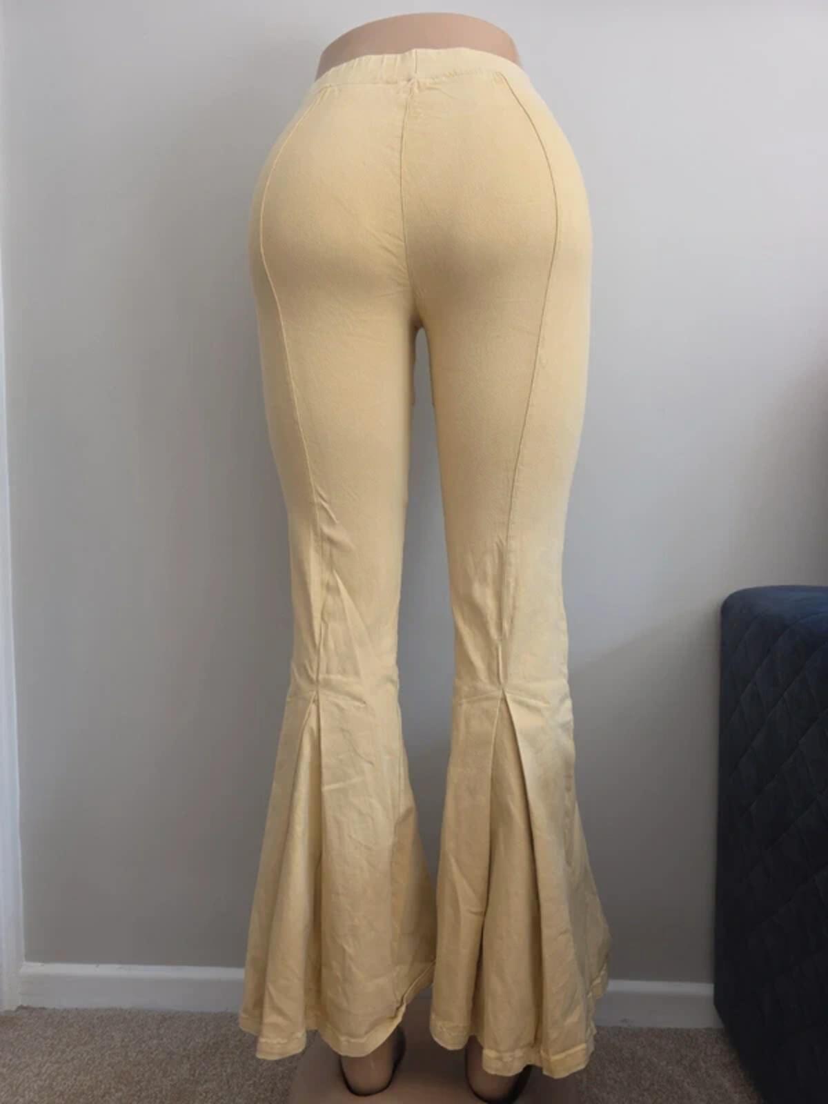 Molly Green Vintage Y2K Mid Rise Flared Pants UK Size 6/8