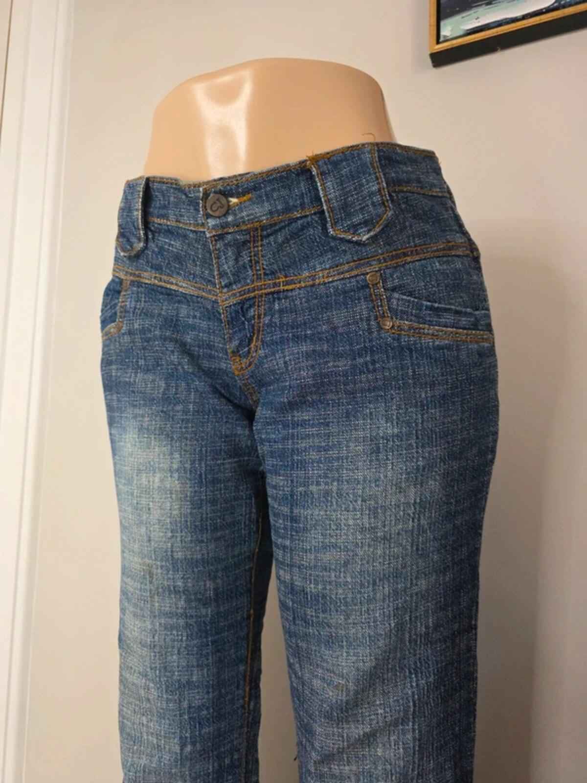 Crest Jeans Mid Rise Bootcut Jeans UK Size 12