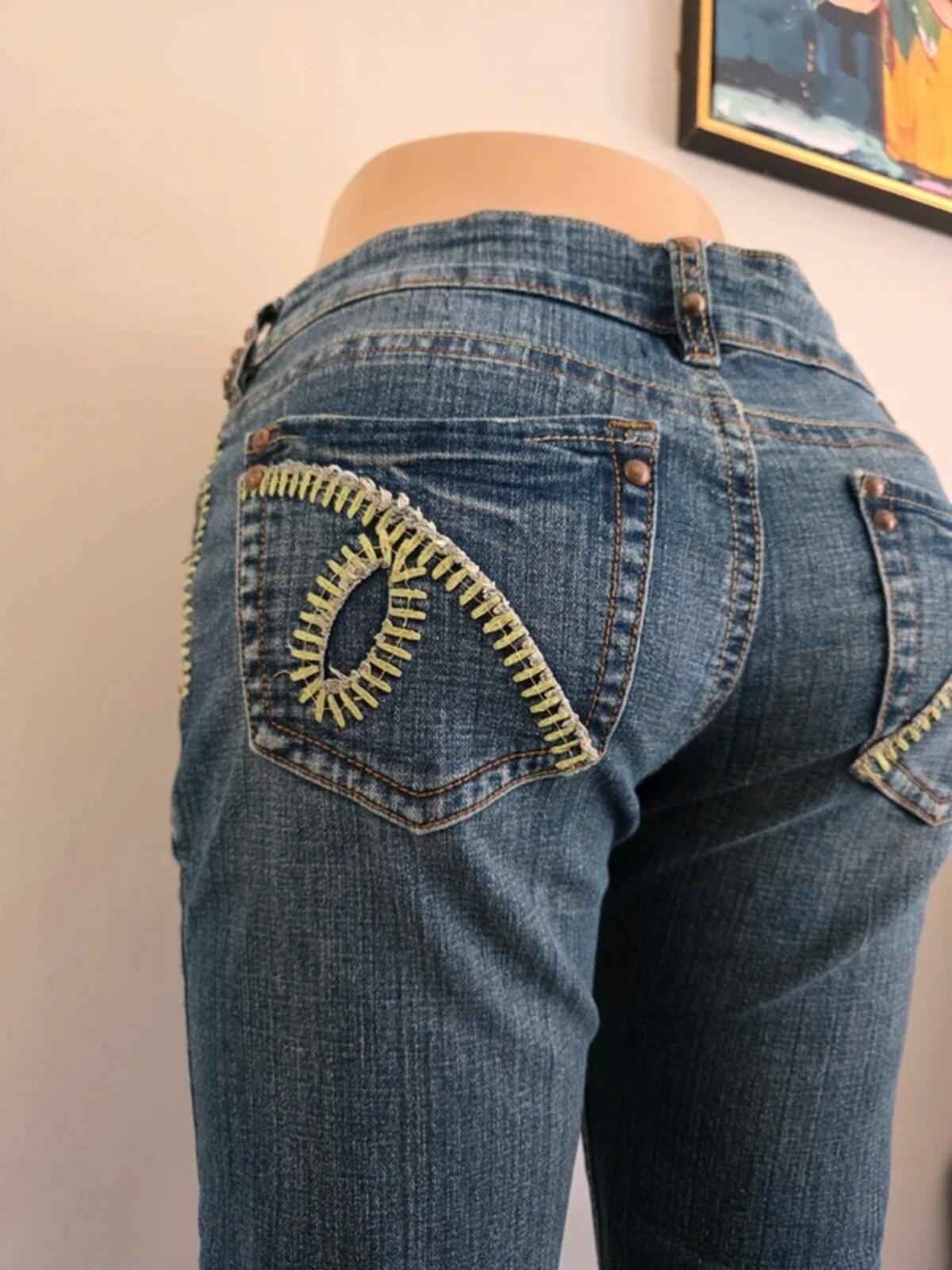 Gypsy Low Rise Bootcut Vintage Y2K Jeans UK Size 10