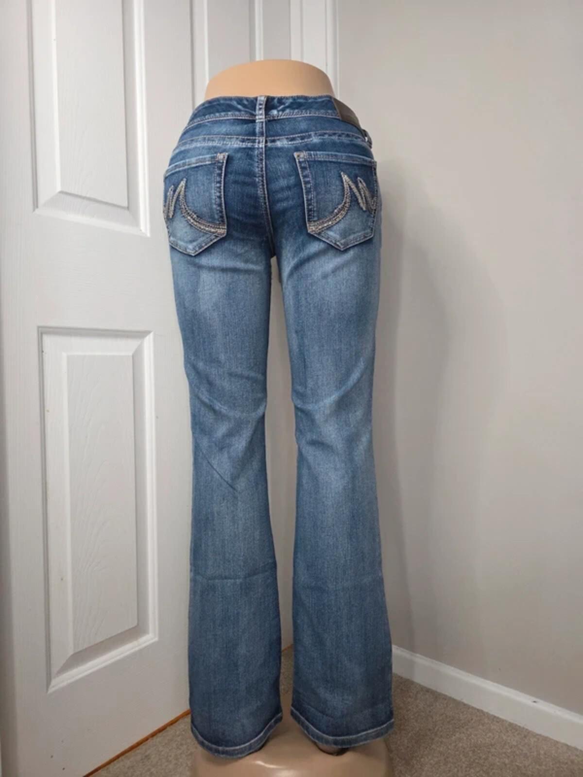 Maurices Low Rise Bootcut Jeans UK Size 8/10 Vintage Y2K