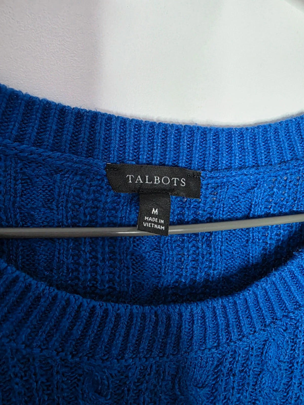 Vintage Y2K Talbots Cable Knit Jumper UK size 12