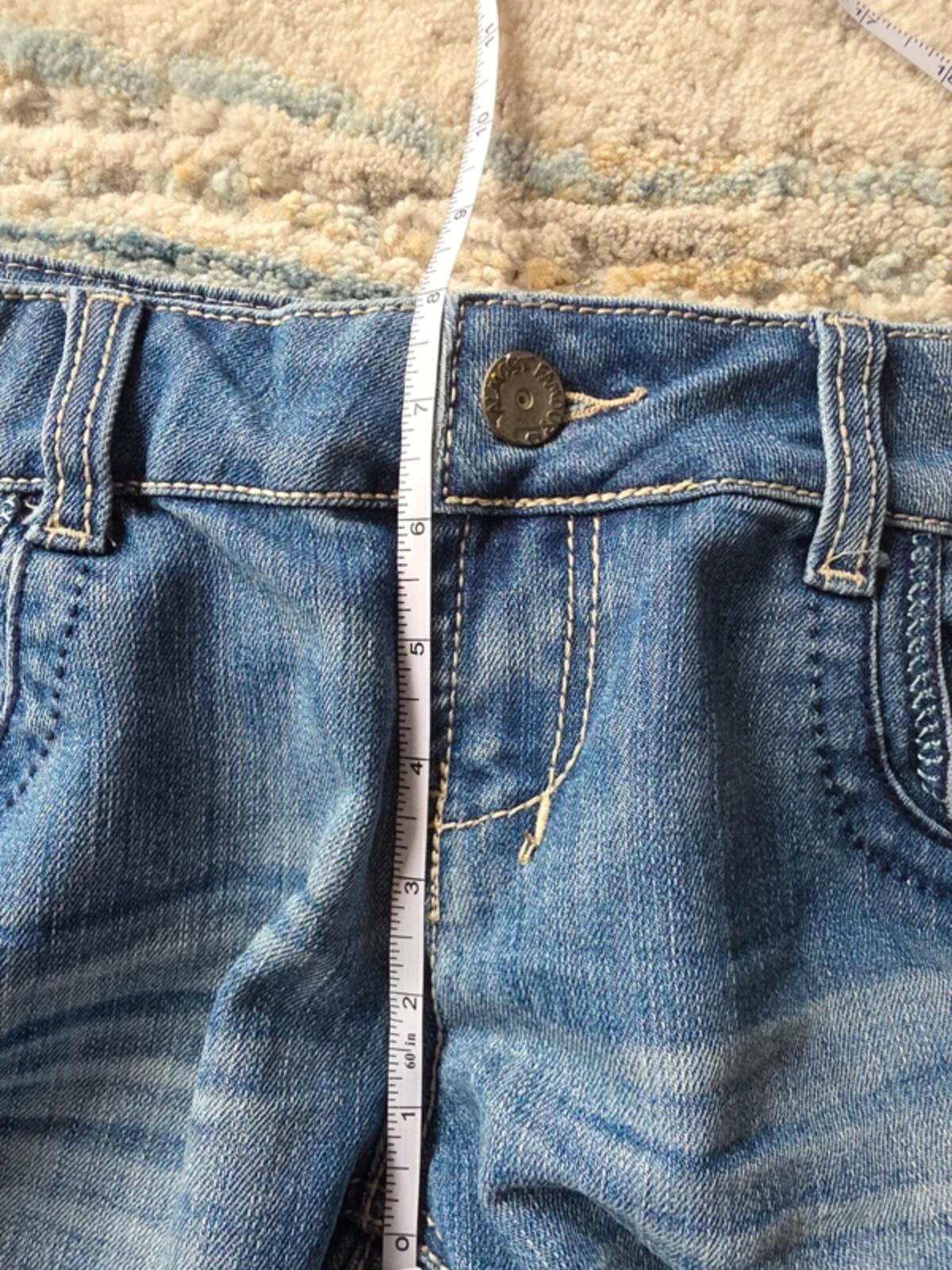 Almost Famous Low Rise Bootcut Vintage Y2K Jeans UK Size 8/10