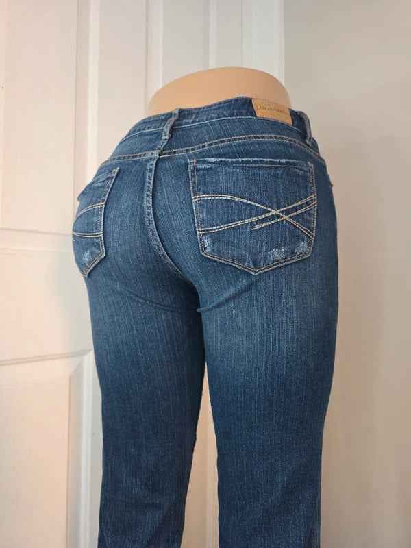 Aeropostale Low Rise Straight Vintage Y2K Jeans UK Size 8