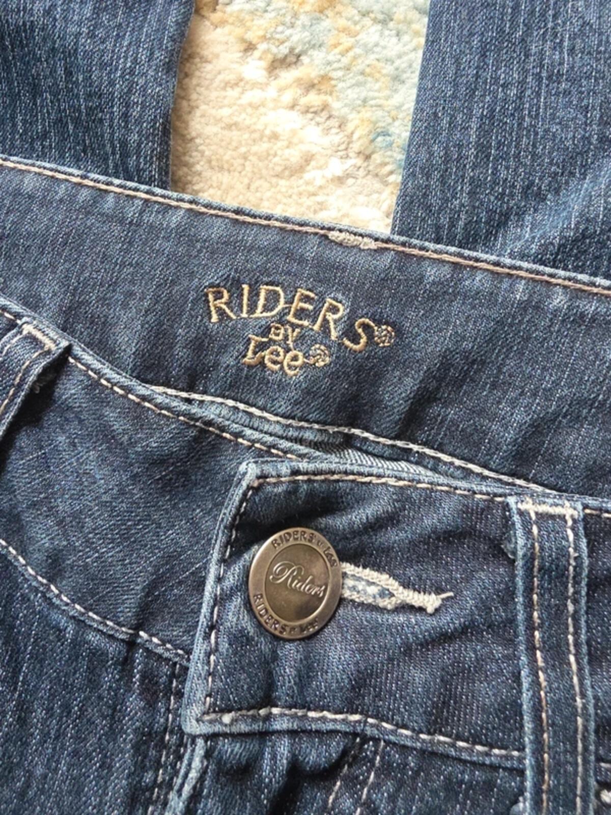 Lee Mid Rise Bootcut Vintage Y2K Jeans UK Size 12 Tall
