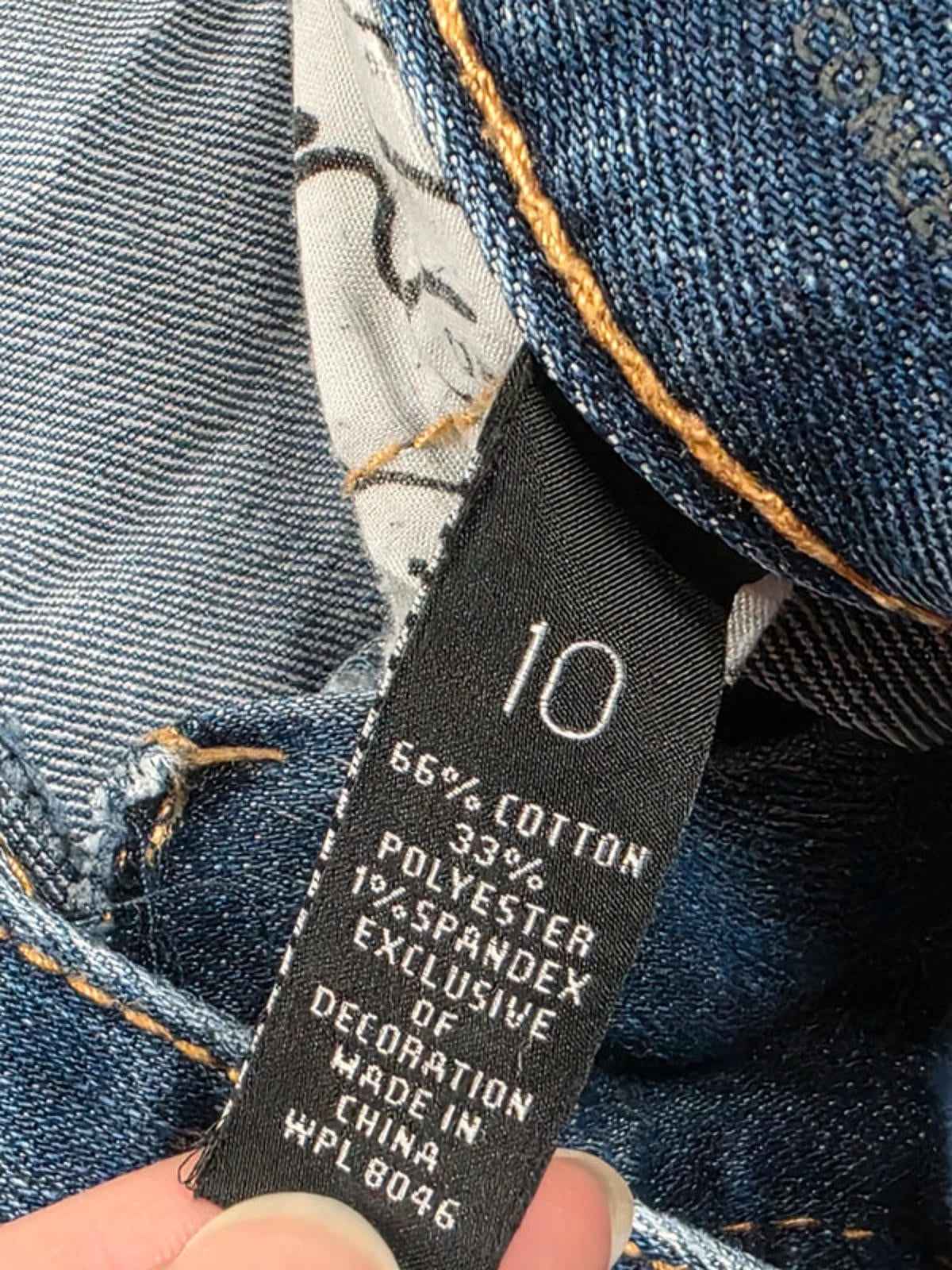 Vintage Y2K INC Denim Curvy Fit Bootcut Jeans UK Size 12