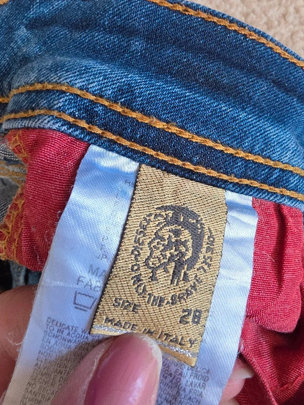 Diesel Low Rise Skinny Vintage Y2K Jeans UK Size 6