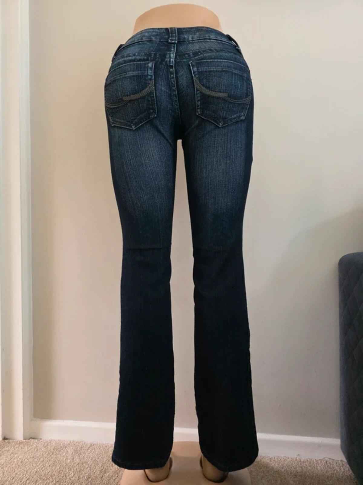 Vintage Y2K Bongo Low Rise Bootcut Jeans UK Size 4