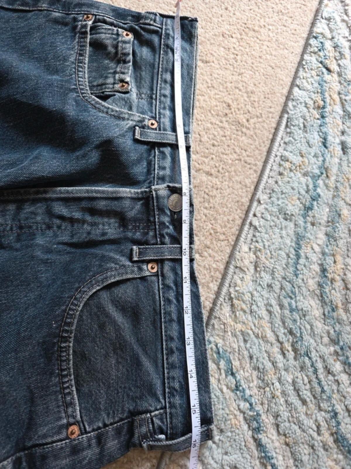 Levi's High Rise Relaxed Mum Vintage Y2K Jeans UK Size 12 Tall