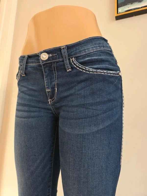 Rock & Republic Low Rise Bootcut Vintage Y2K Jeans UK Size 6