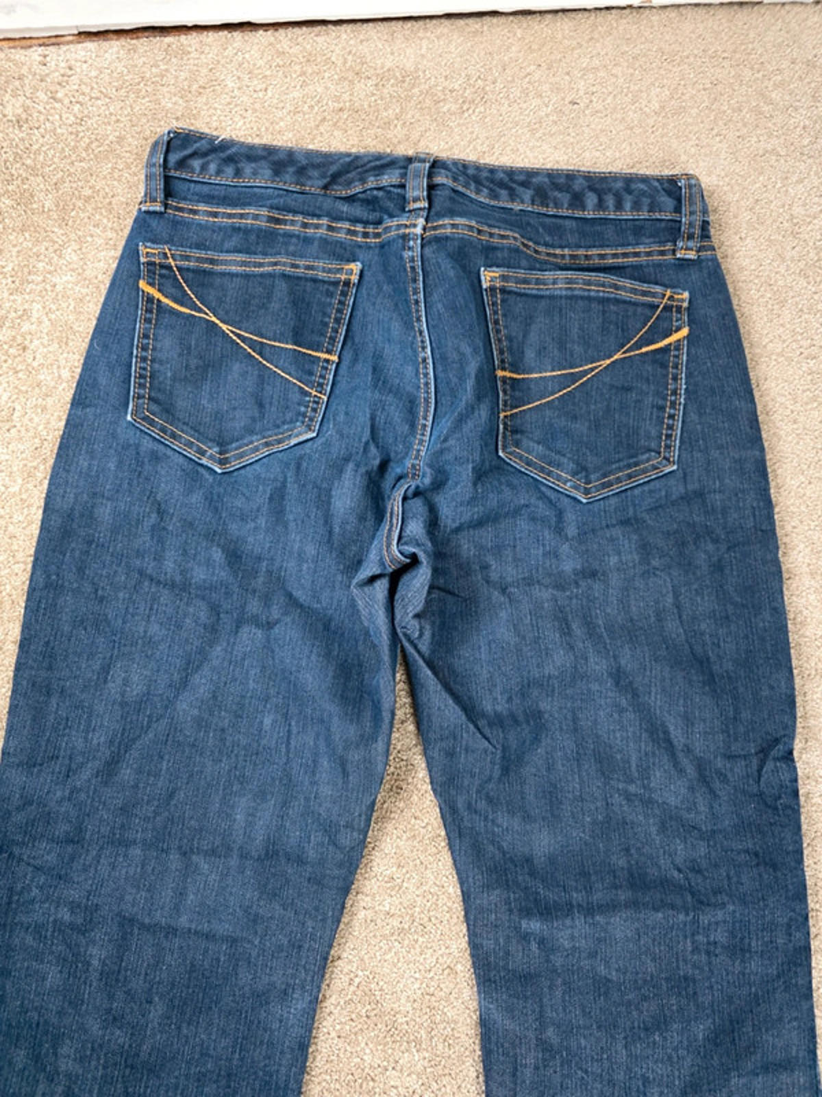 Vintage Y2K GAP Low Rise Bootcut Jeans UK Size 10 Petite