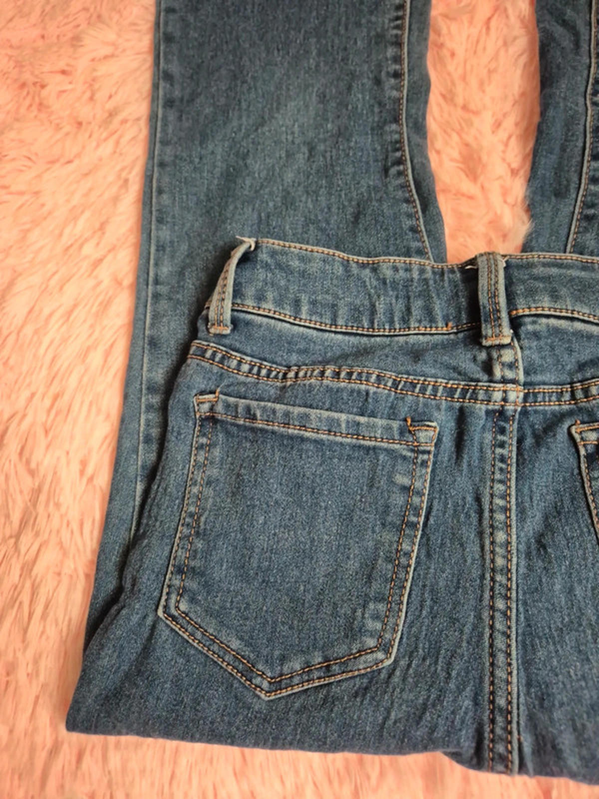 Vintage Y2K NoBo Stretch Bootcut Jeans UK 4