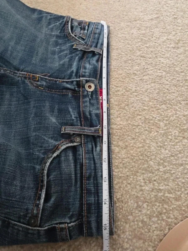 X2 Low Rise Bootcut Vintage Y2K Jeans UK Size 6/8