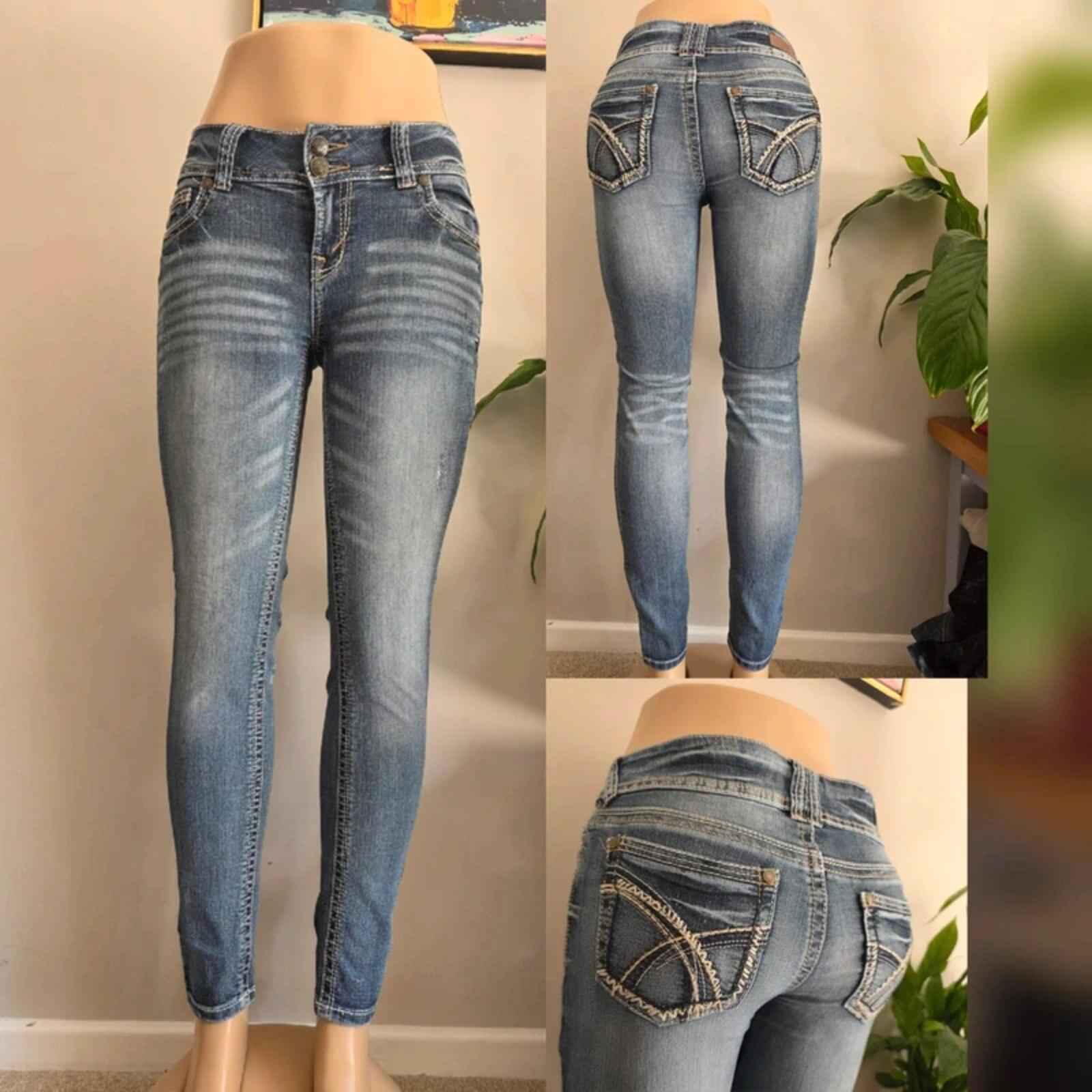 Vintage Y2K Wallflower low Rise Skinny Jeans UK Size 8/10