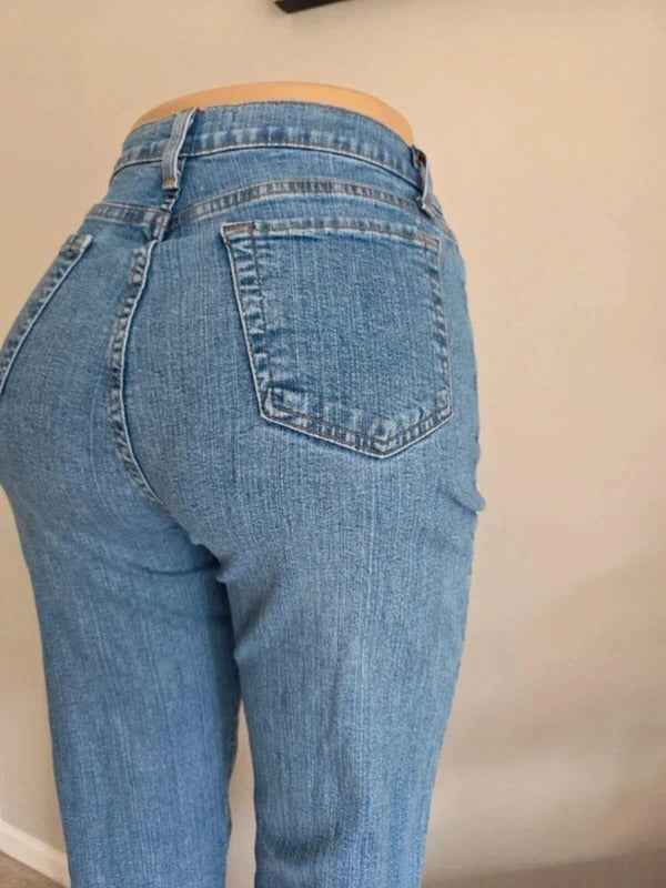 Vintage Y2K NYDJ High Rise Flared Jeans UK Size 10